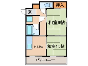 ウアクエレの物件間取画像